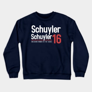 Schuyler Sisters for president - inspired by Hamilton Crewneck Sweatshirt